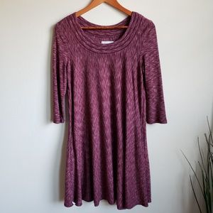 Anthropologie Saturday/Sunday | Maroon Dress